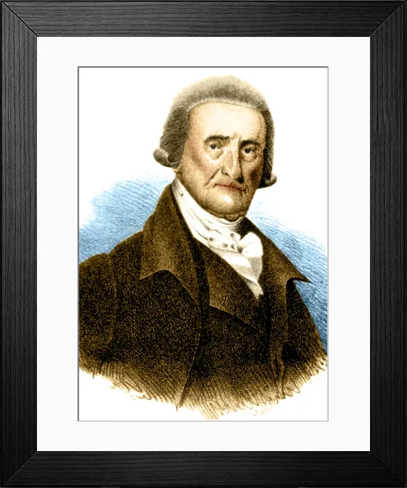 Framed Print : Edward Augustus Holyoke, American Educator and Physician