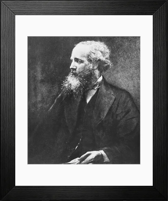 Framed Print : James Clerk Maxwell, Scottish Physicist