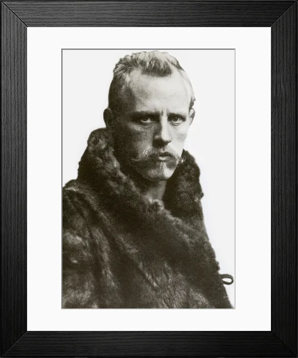 Framed Print : Fridtjof Nansen, Norwegian Explorer