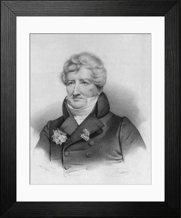 Framed Print : Georges Cuvier, French Naturalist