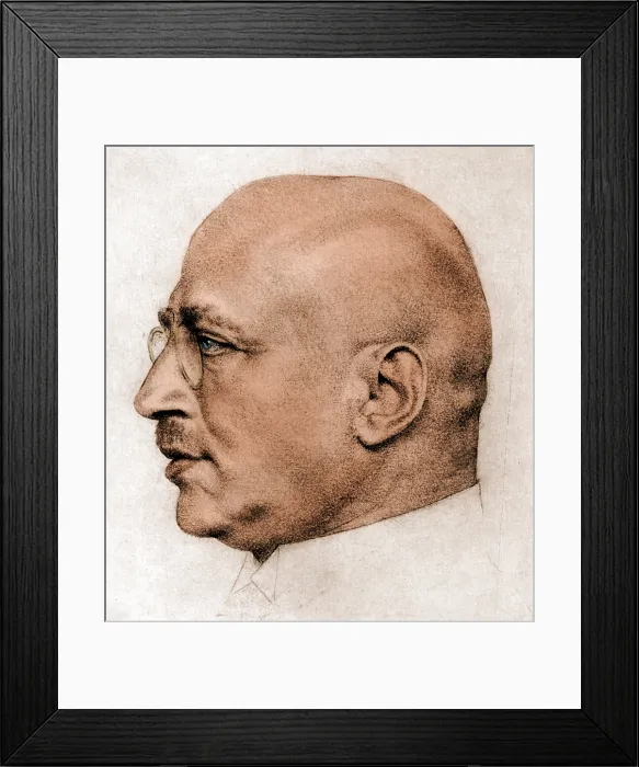 Framed Print : Fritz Haber, German Chemist