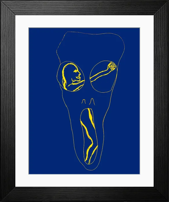 Framed Print : LSD Drawing Framed Print : LSD Drawing