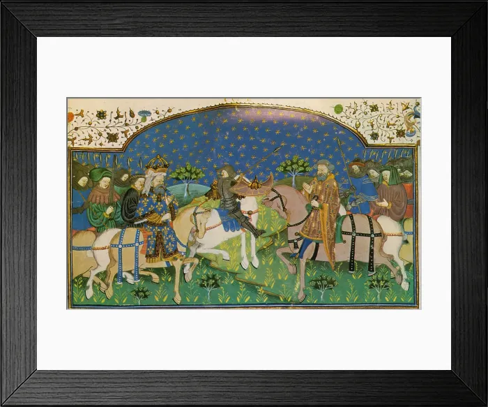 Framed Print : Charlemagne Saved by Roland Who Defeats Helmont Framed Print : Charlemagne Saved by Roland Who Defeats Helmont