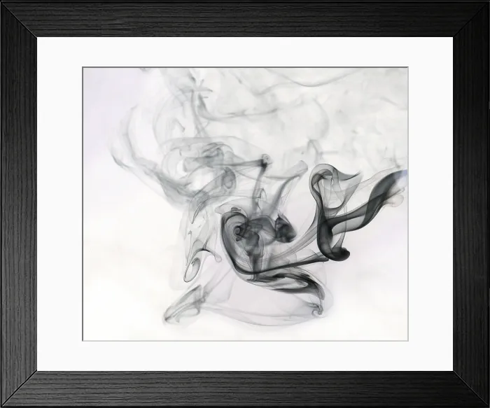 Framed Print : Swirling Smoke Framed Print : Swirling Smoke