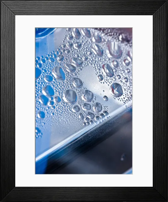 Framed Print : Moisture Droplets