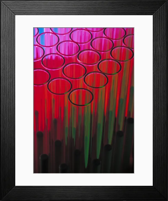 Framed Print : Test tubes Framed Print : Test tubes