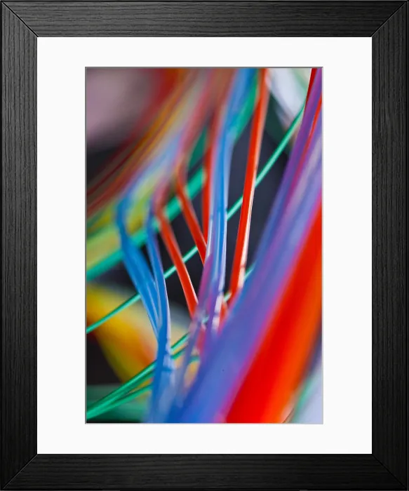 Framed Print : Colorful Lab Tubes Framed Print : Colorful Lab Tubes