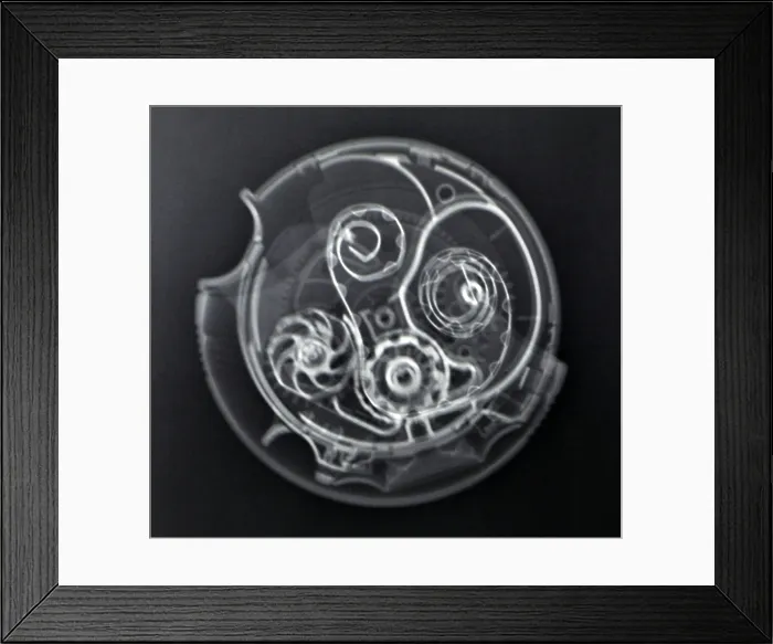 Framed Print : Advair diskus inhaler, X-ray