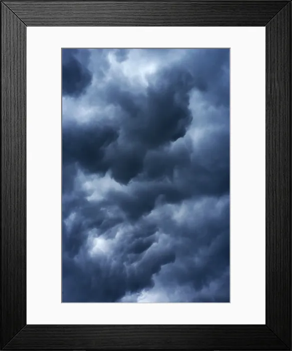 Framed Print : Thunderstorm clouds Framed Print : Thunderstorm clouds
