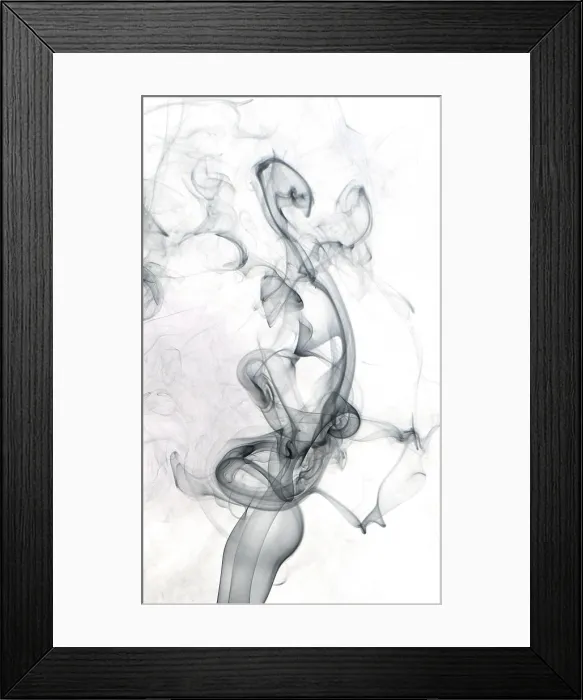 Framed Print : Swirling Smoke Framed Print : Swirling Smoke