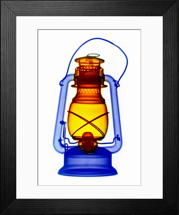 Framed Print : X-ray of a Kerosene Lantern Framed Print : X-ray of a Kerosene Lantern