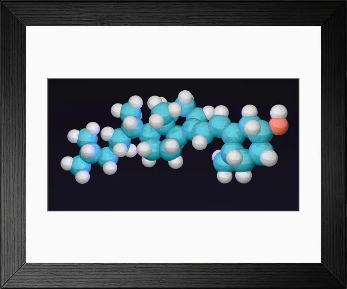Framed Print : Vitamin D3 Framed Print : Vitamin D3