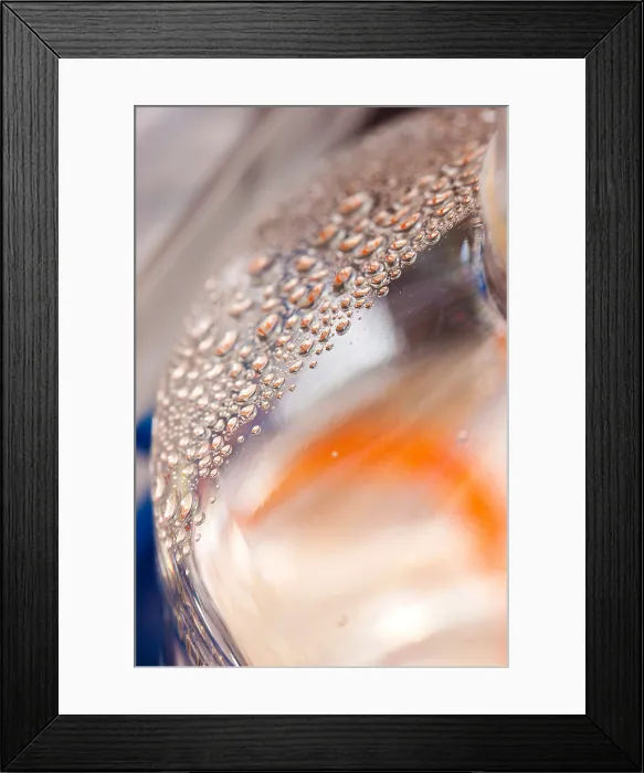 Framed Print : Moisture Droplets Framed Print : Moisture Droplets