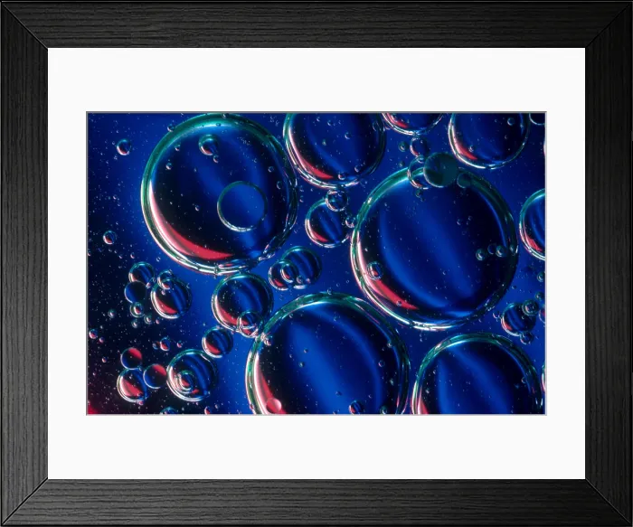 Framed Print : Solvents Interacting Framed Print : Solvents Interacting