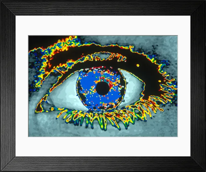 Framed Print : Woman's Eye Framed Print : Woman's Eye