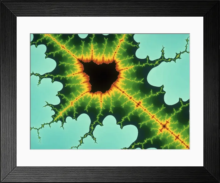 Framed Print : Mandelbrot Set