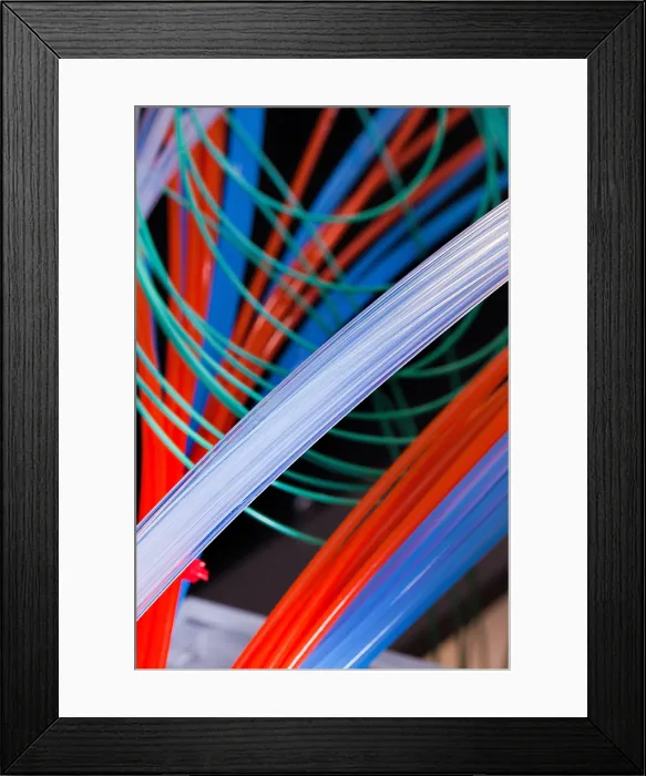 Framed Print : Colorful Lab Tubes Framed Print : Colorful Lab Tubes
