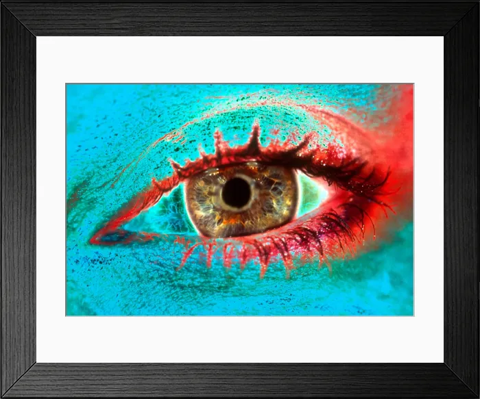 Framed Print : Woman's Eye Framed Print : Woman's Eye