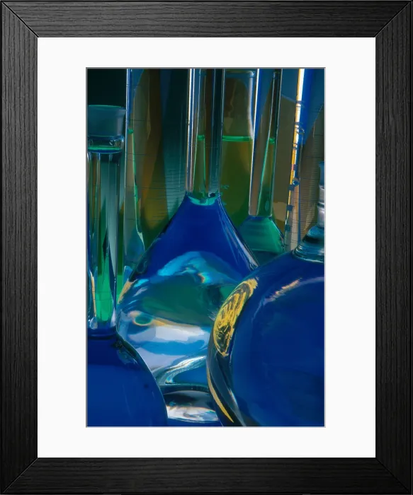 Framed Print : Laboratory Glassware Framed Print : Laboratory Glassware