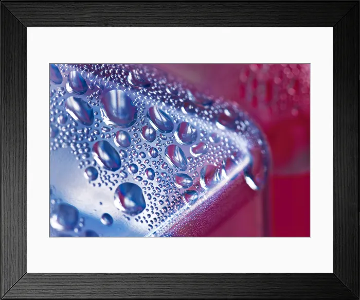 Framed Print : Moisture Droplets Framed Print : Moisture Droplets