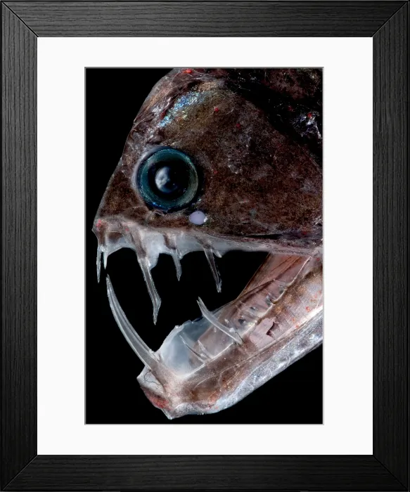 Framed Print : Sloane's Viperfish Framed Print : Sloane's Viperfish