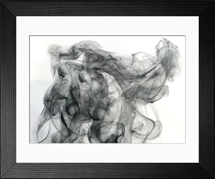 Framed Print : Swirling Smoke Framed Print : Swirling Smoke