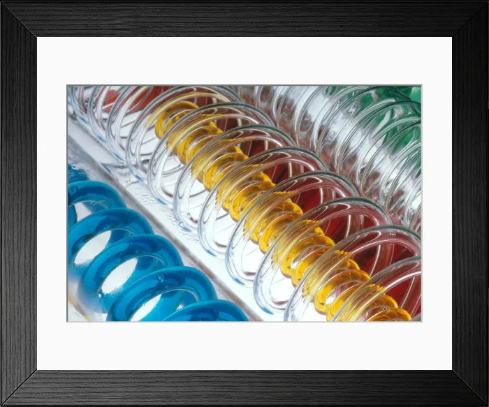 Framed Print : Spiral Laboratory Glass Framed Print : Spiral Laboratory Glass