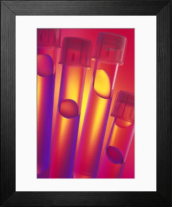 Framed Print : Test tubes Framed Print : Test tubes