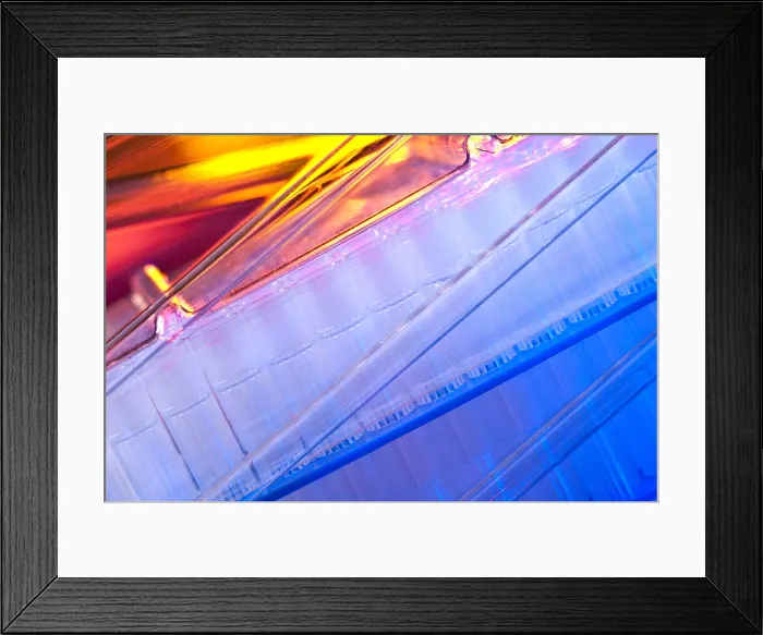 Framed Print : Vials. Racks with vials of samples pictured at an artistic angle Framed Print : Vials. Racks with vials of samples pictured at an artistic angle