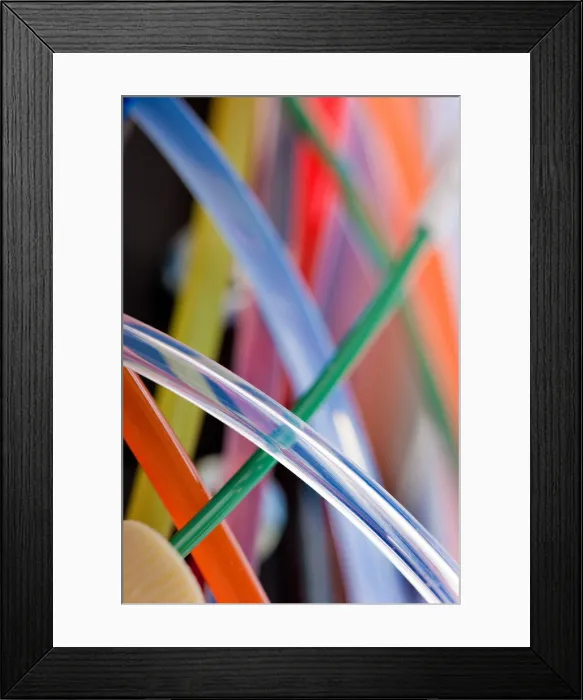 Framed Print : Colorful Lab Tubes Framed Print : Colorful Lab Tubes