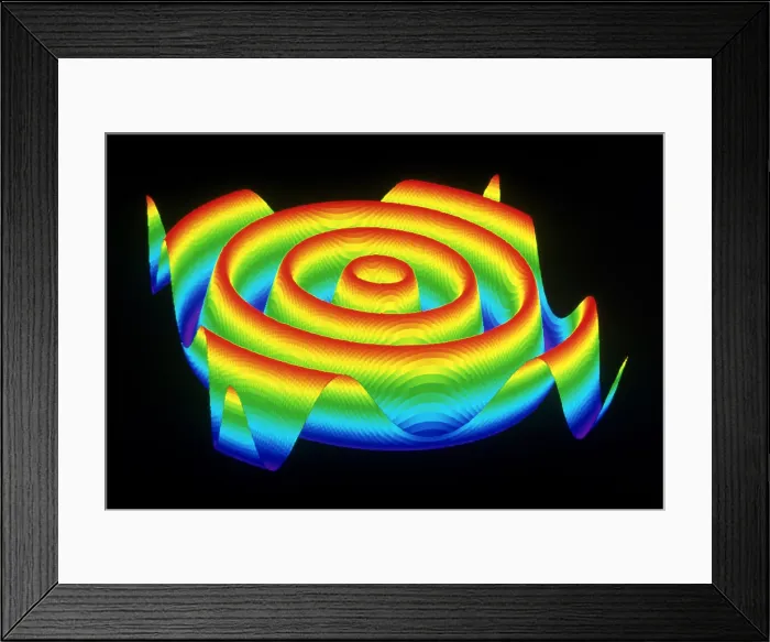 Framed Print : Mathematical 3D Surface Framed Print : Mathematical 3D Surface