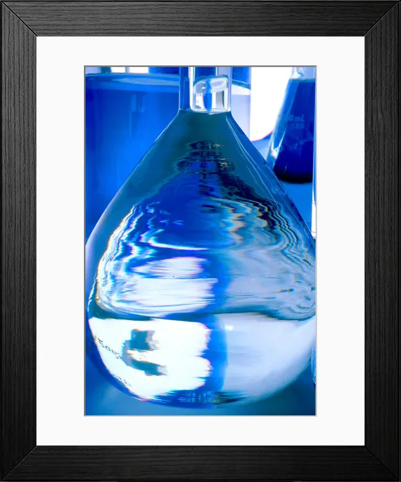 Framed Print : Laboratory Glassware Framed Print : Laboratory Glassware
