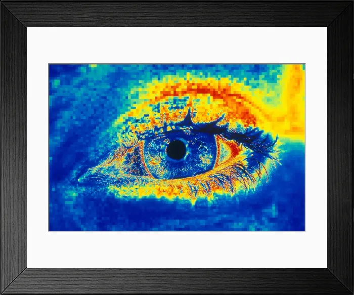 Framed Print : Woman's Eye Framed Print : Woman's Eye