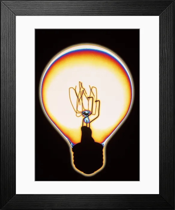 Framed Print : Light bulb Framed Print : Light bulb