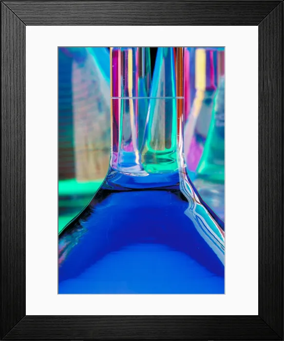 Framed Print : Laboratory glassware Framed Print : Laboratory glassware