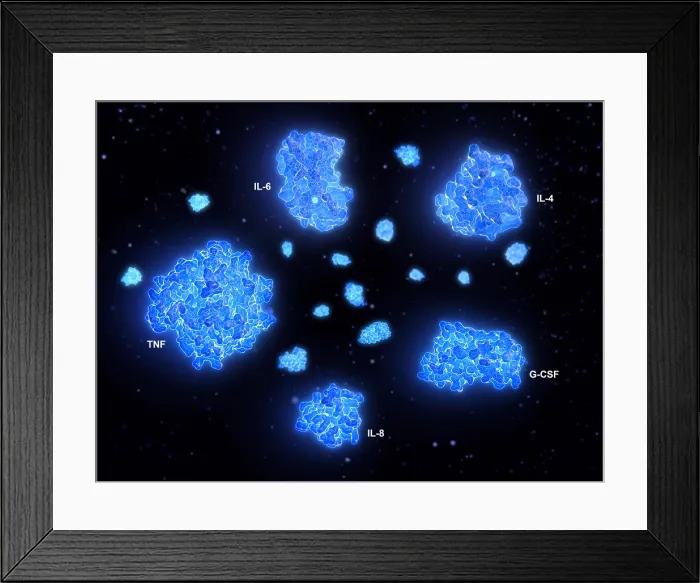 Framed Print : Cytokine Storm Framed Print : Cytokine Storm