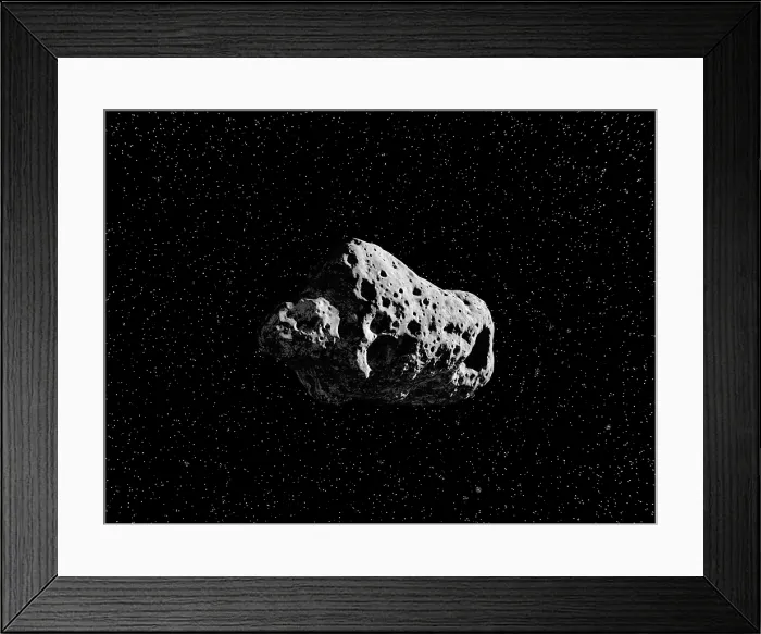 Framed Print : Asteroid, artwork Framed Print : Asteroid, artwork