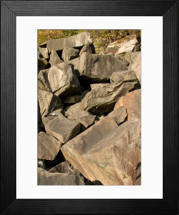 Framed Print : Talus slope, Pile of Rocks Framed Print : Talus slope, Pile of Rocks