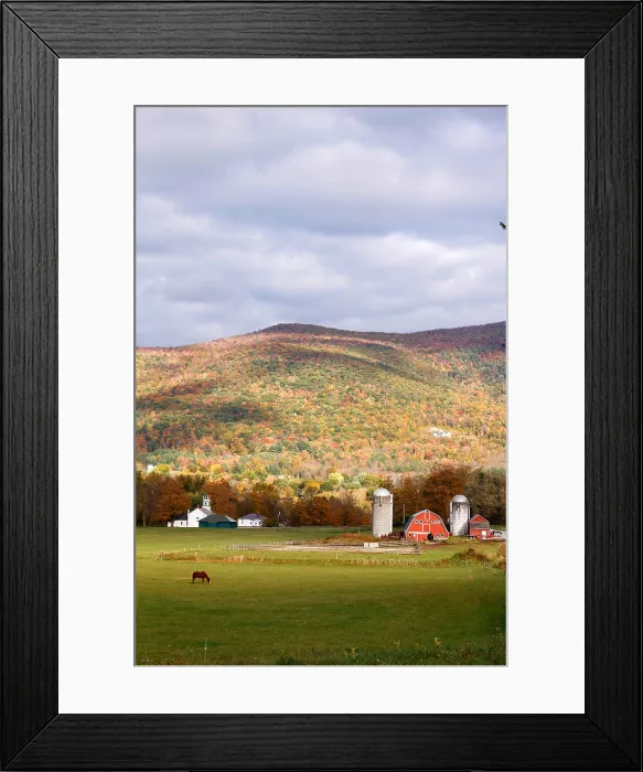 Framed Print : River Road - West Arlington Framed Print : River Road - West Arlington