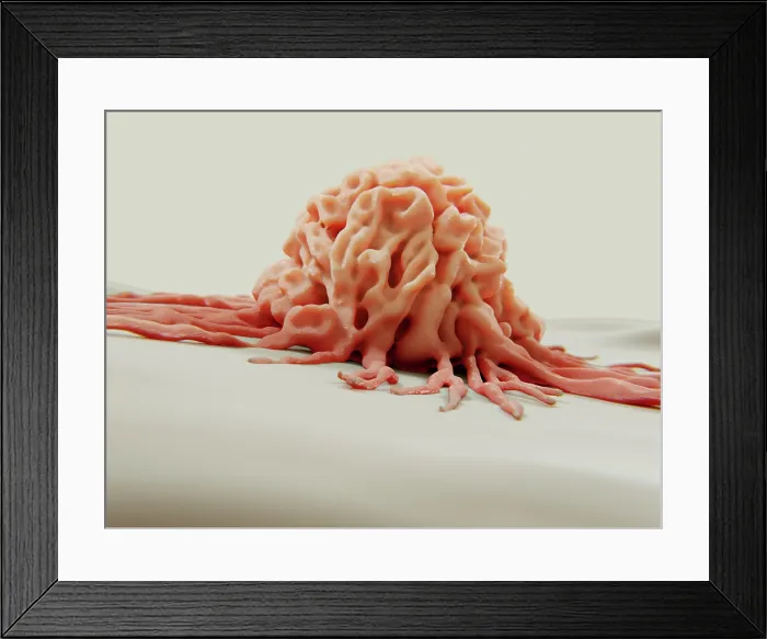 Framed Print : Cancer cell Framed Print : Cancer cell