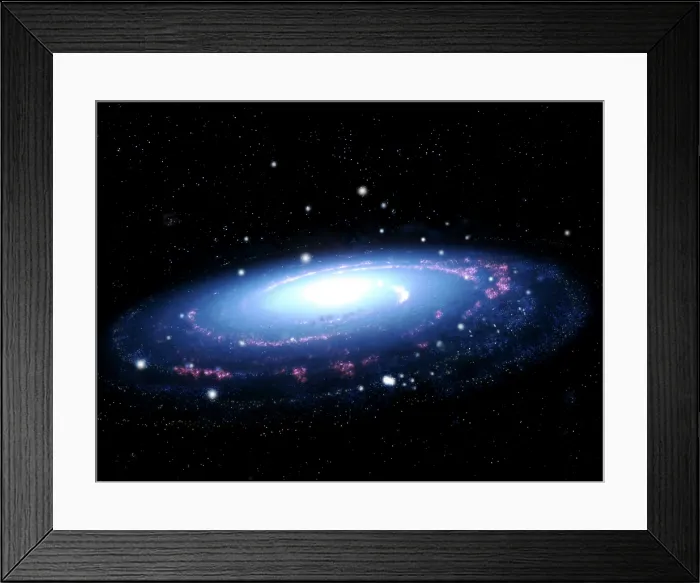 Framed Print : Galaxy, artwork
