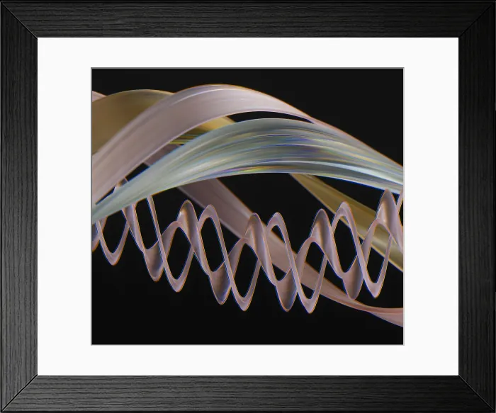 Framed Print : Digital streak image of Beach Glass Framed Print : Digital streak image of Beach Glass