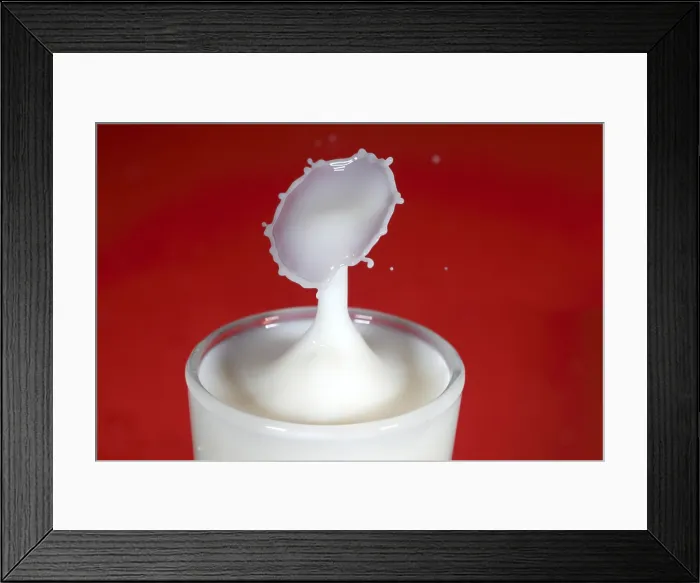 Framed Print : Milk Splash Framed Print : Milk Splash