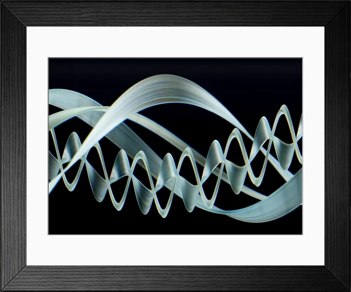 Framed Print : Digital streak image of Beach Glass Framed Print : Digital streak image of Beach Glass
