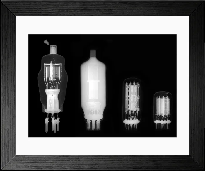 Framed Print : Vacuum Tube Framed Print : Vacuum Tube