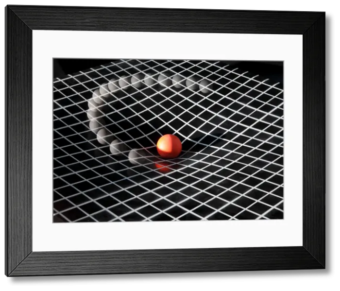 Framed Print : Gravity Simulation