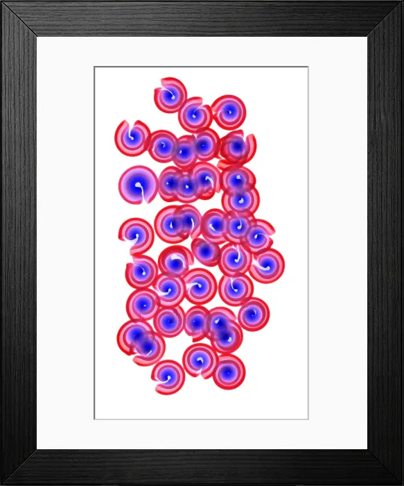 Framed Print : X-Ray of Pasta