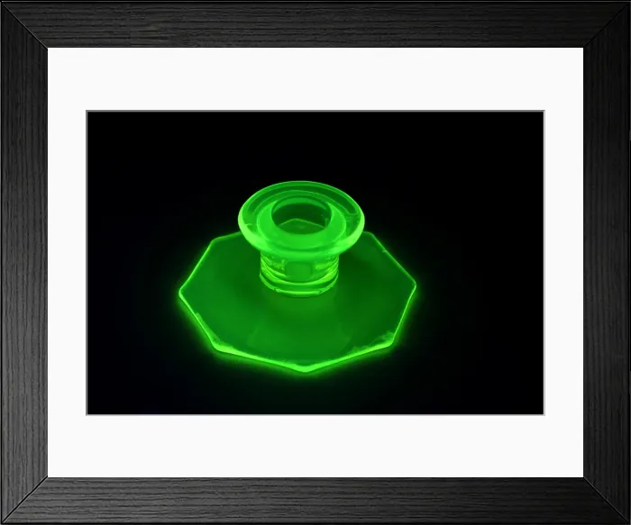 Framed Print : Vaseline Glass Framed Print : Vaseline Glass