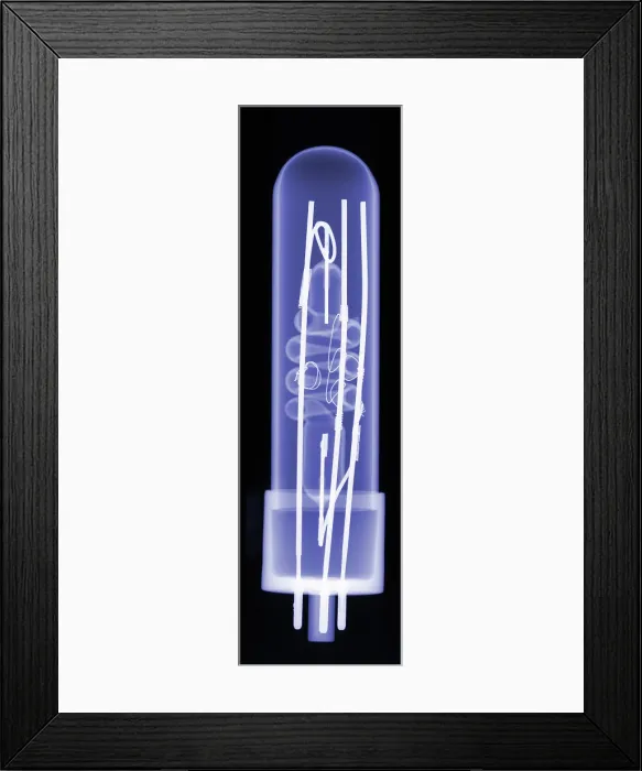 Framed Print : X-Ray of a Flash Tube Framed Print : X-Ray of a Flash Tube