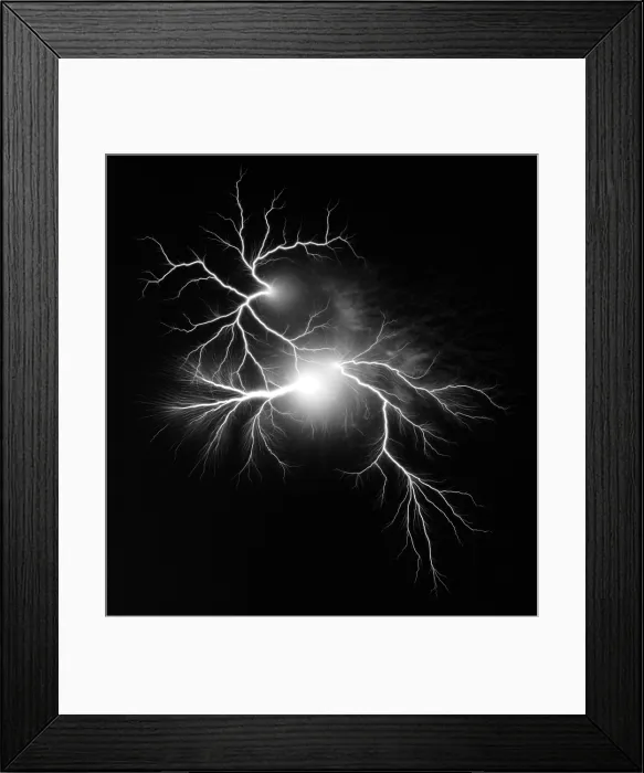 Framed Print : Electric Spark Framed Print : Electric Spark